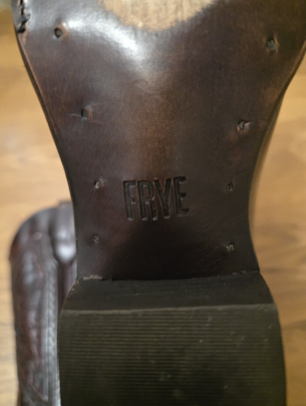 Vintage FRYE Cowboy Boots - Picture 4 of 5